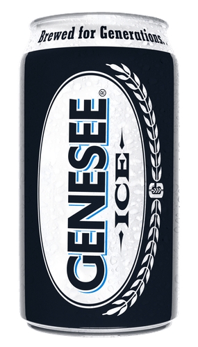 A can of Genesee Ice